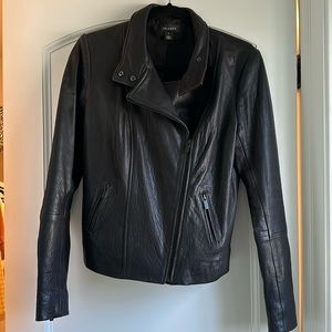 Halogen leather jacket